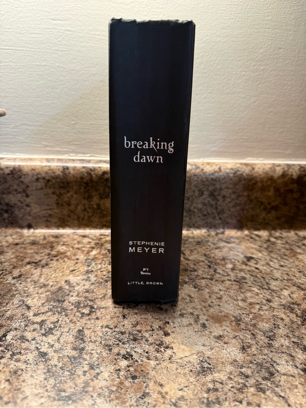 Breaking Dawn book by Stephenie Meyers - Black Hardcover Edition